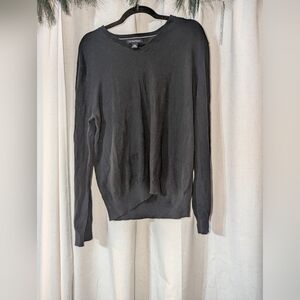 Black Silk Cotton Cashmere Long sleeve Banana Republic Top